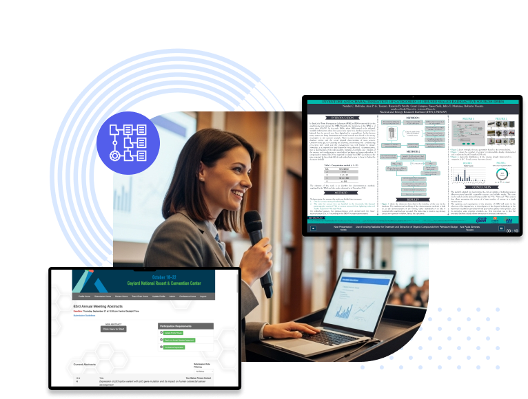 Woman checking her laptop