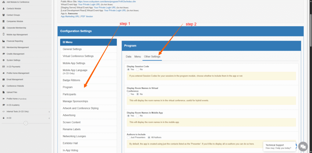 Mobile App Author Roles Select